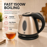 1.2L Stainless Steel Electric Kettle 1500W