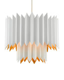 Syrie White Chandelier