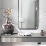 Advik Polished Silver Vase- Tall