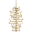 Andre Grande Brass Chandelier