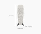 Glide Plus 130cm Ecru Easy-store Ironing Board with Advanced Cover