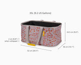 Hold-All™ Peach Collapsible 35L Laundry Basket
