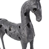 Black Stallion in Polyresin