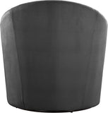 Alessio Velvet Swivel Accent Chair with Deep Button Tufting for a Chic Contemporary Living Space