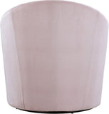 Alessio Velvet Swivel Accent Chair with Deep Button Tufting for a Chic Contemporary Living Space