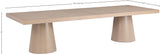 Tavolo Contemporary Dining Table with Rich Black Oak Finish and Expanding Leaf Extensions for Versatility