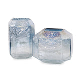 Lonsdale Iridescent Tall Glass Vase