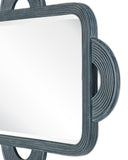 Santos Vintage Navy Rectangular Mirror