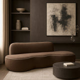 Swerve 101" Velvet Upholstered Sofa