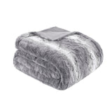 Soft Faux Fur Mink Reversible Throw Blanket