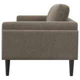 Rilynn Upholstered Track Arm Sofa Brown