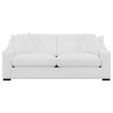 Ashlyn Upholstered Sloped Arm Sofa White
