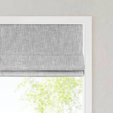 Total Blackout Cordless Roman Shade Light Grey