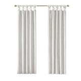 Twist Tab (Max Blackout) Window Panel, Off White