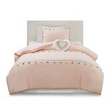 Wholesale Colorful Tassels Blush Kids Comforter Set