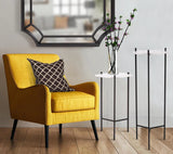 Albeta Marble Pedestal Tall