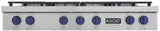 Kucht 48" Inch Gas Sealed Burner Rangetop, KFX489T-B