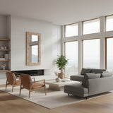 Burled Wall Mirror