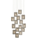 Regatta 15-Light Round Multi-Drop Pendant