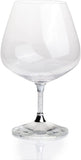 Diamond Brandy Snifters Whiskey Glasses Set of 2