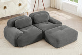 MIA 82'' Loveseat with 1 Ottoman