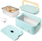 0.9L Electric Heated Lunch Box 80W – Stainless Steel