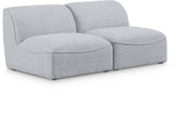 Miramar - 2 Seat Armless Modular Sofa