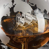World Decanter with 2 Glasses Globe 2-2