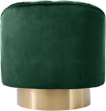 Farrah Modern Accent Chair with Plush Upholstery and Sleek Chrome Base for Stylish Living Spaces