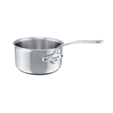 Mauviel M'COOK 5-Ply Sauce Pan with Lid, Cast Stainless Steel Handle