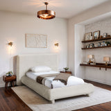 Blair - Chenille Upholstered Bed