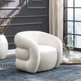 Roxbury Velvet Accent Chair - Stylish Contemporary Design with Deep Channel Tufting for Comfort