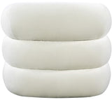 Roxbury Velvet Accent Chair - Stylish Contemporary Design with Deep Channel Tufting for Comfort