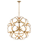 Sappho Gold Orb Chandelier