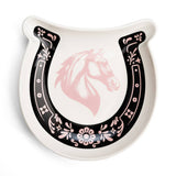 Blue Stallion Lucky Charm Canape Plate