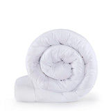 Cotton Sateen Luxury Comforter/Duvet Cover Set, White