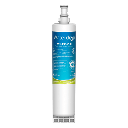 Waterdrop Replacement for Whirlpool ®4396508 4396510 Refrigerator Water Filter, NSF 53, 42, 372