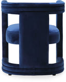 Blair Contemporary Barrel Accent Chair - Plush Cushion Support and Stylish Modern Design for Any Space