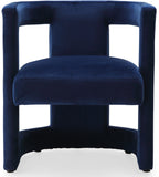 Blair Contemporary Barrel Accent Chair - Plush Cushion Support and Stylish Modern Design for Any Space