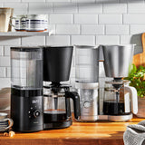ZWILLING Enfinigy Glass Drip Coffee Maker 12 Cup, Awarded the SCA Golden Cup Standard, Silver