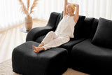 ROMA 115.3" 3-Seater Sofa with 1 Ottoman