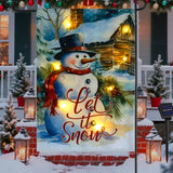 Solar Led Garden Flag Double-Sided - 8 Modes, Weatherproof
