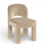 Celine - Velvet Performance Fabric Upholstered Dining Chair (Set of 2)