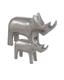 Kano Large Silver Rhino