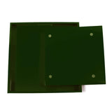 Saint Tropez Square Tray Set of 2 - Wild Green