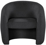 Acadia Boucle Fabric Accent Chair - Plush Comfort with Contemporary Rounded Back Design for Any Room