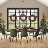 Odense & Oslo 95" Rectangle Dining Table Set for 8 (9-Piece)