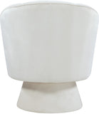 Swanson Velvet Accent Chair - Luxurious Swivel Design with Deep Tufted Back for Contemporary Style