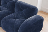 MYLO 140" 4-Seater Sofa with 2 Ottomans
