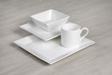 Plaza Square Baker Plate Set 4.75"